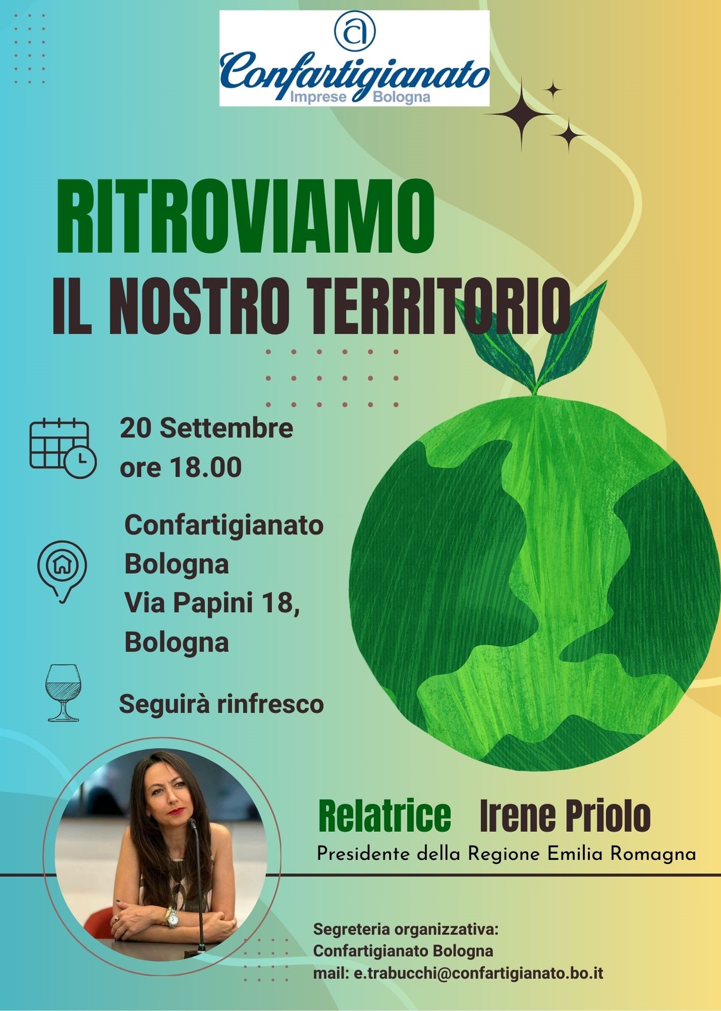 “Ritroviamo il nostro territorio” – Venerdì 20 Settembre